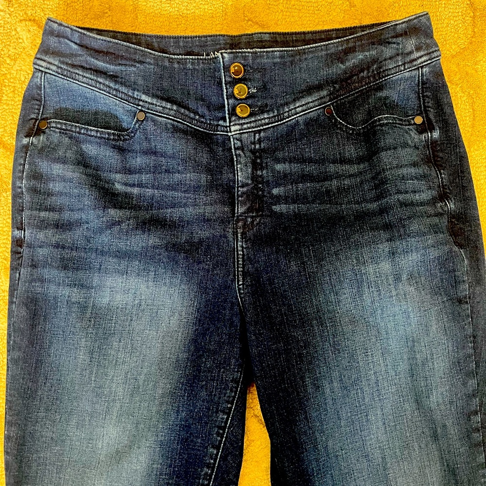EUC LANE BRYANT CONTROL TOP STRETCH JEANS